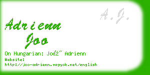 adrienn joo business card